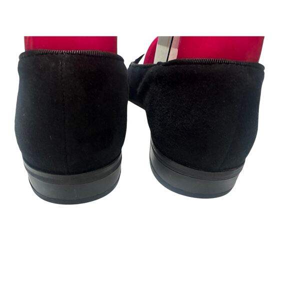 Size 7.5M Anne Klein Akdella Black Studded Flats - Picture 4 of 8